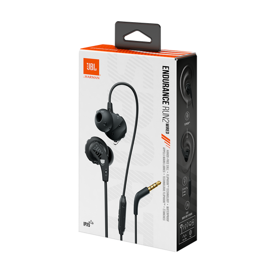 JBL Endurance Run 2 Wired Waterproof Wired Sports In Ear Headphones